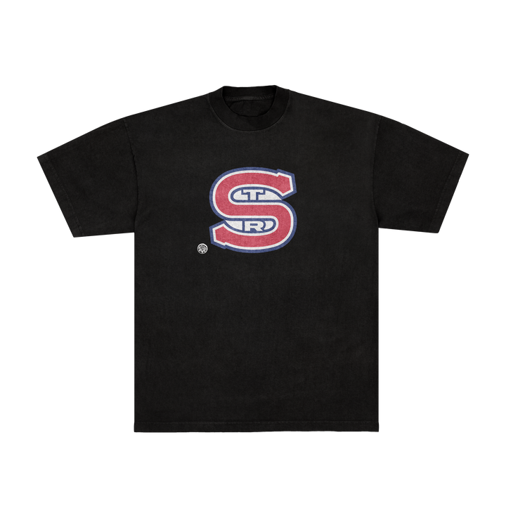 Sainte Rose 'Playoffs’ Black Tee