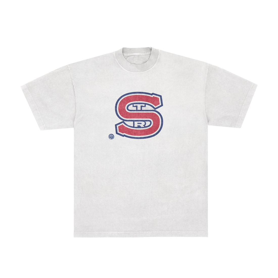 Sainte Rose 'Playoffs' White Tee